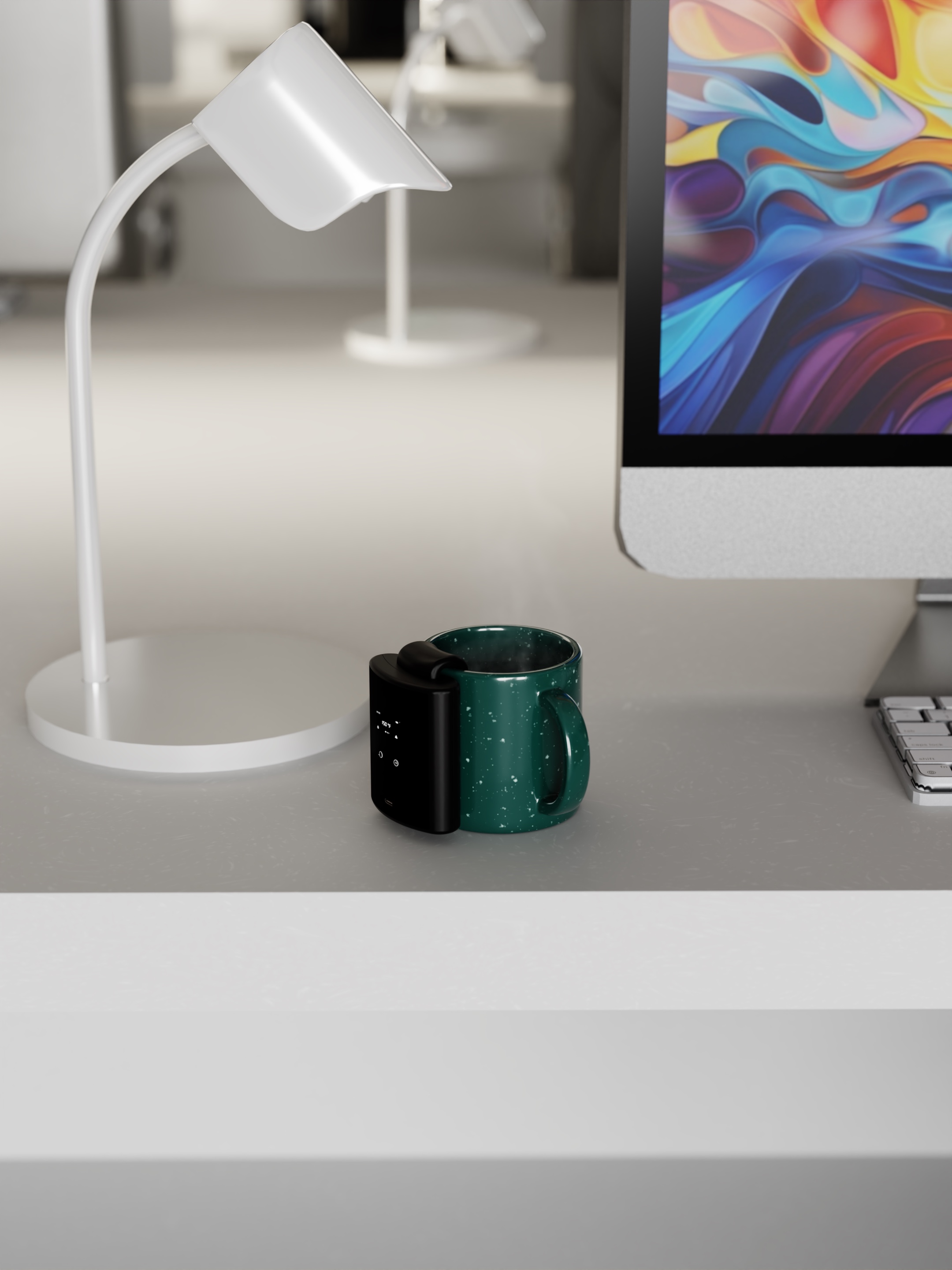 Designed to go wherever coffee does.